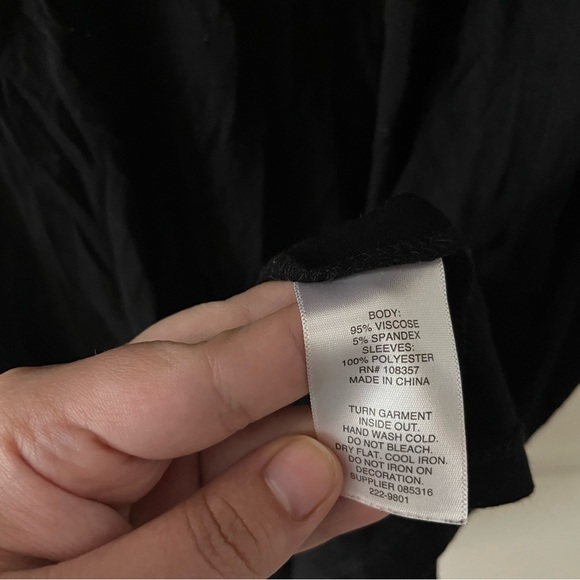 A.N.A‎ Jewel Sheer Long Sleeve Midi Dress - Picture 6 of 8